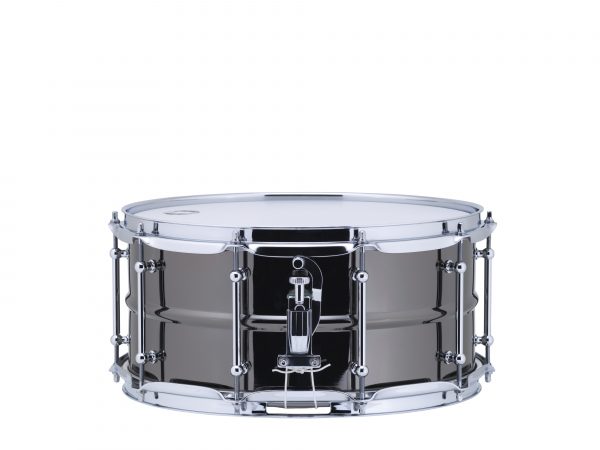Ludwig Black Magic 6.5x14 Snare Drum Strainer Side