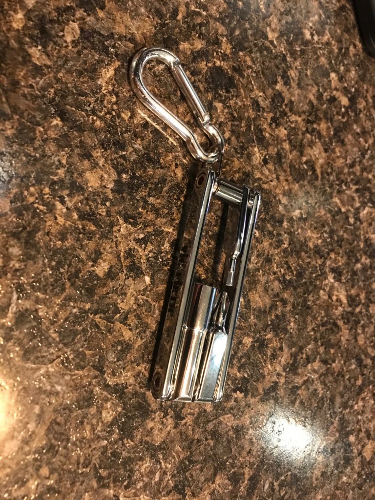 Vic Firth Drum Key Vickey3 MultiTool Screwdriver, Tuning Key, 3mm Hex