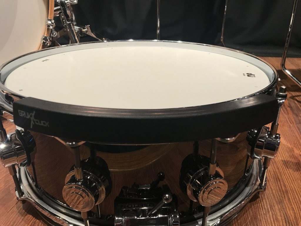 GruvX XClick Black Satin Maple / Copper Wedge for Enhanced Snare