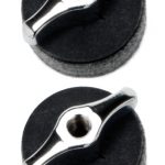 DWSM2231 pair of cymbal felts and wing nut combination