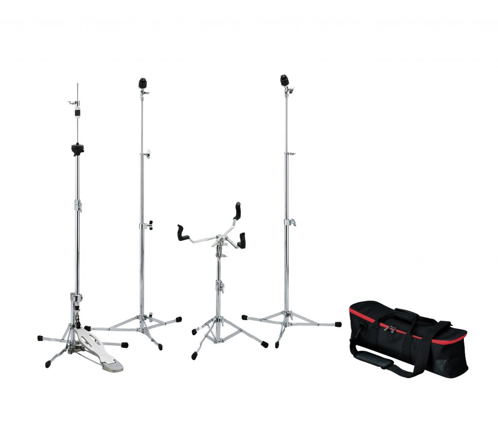 TAMA HC4FB FlatBase Classic Stand Pack w/ Bag, Hi Hat, Snare Stand, 2