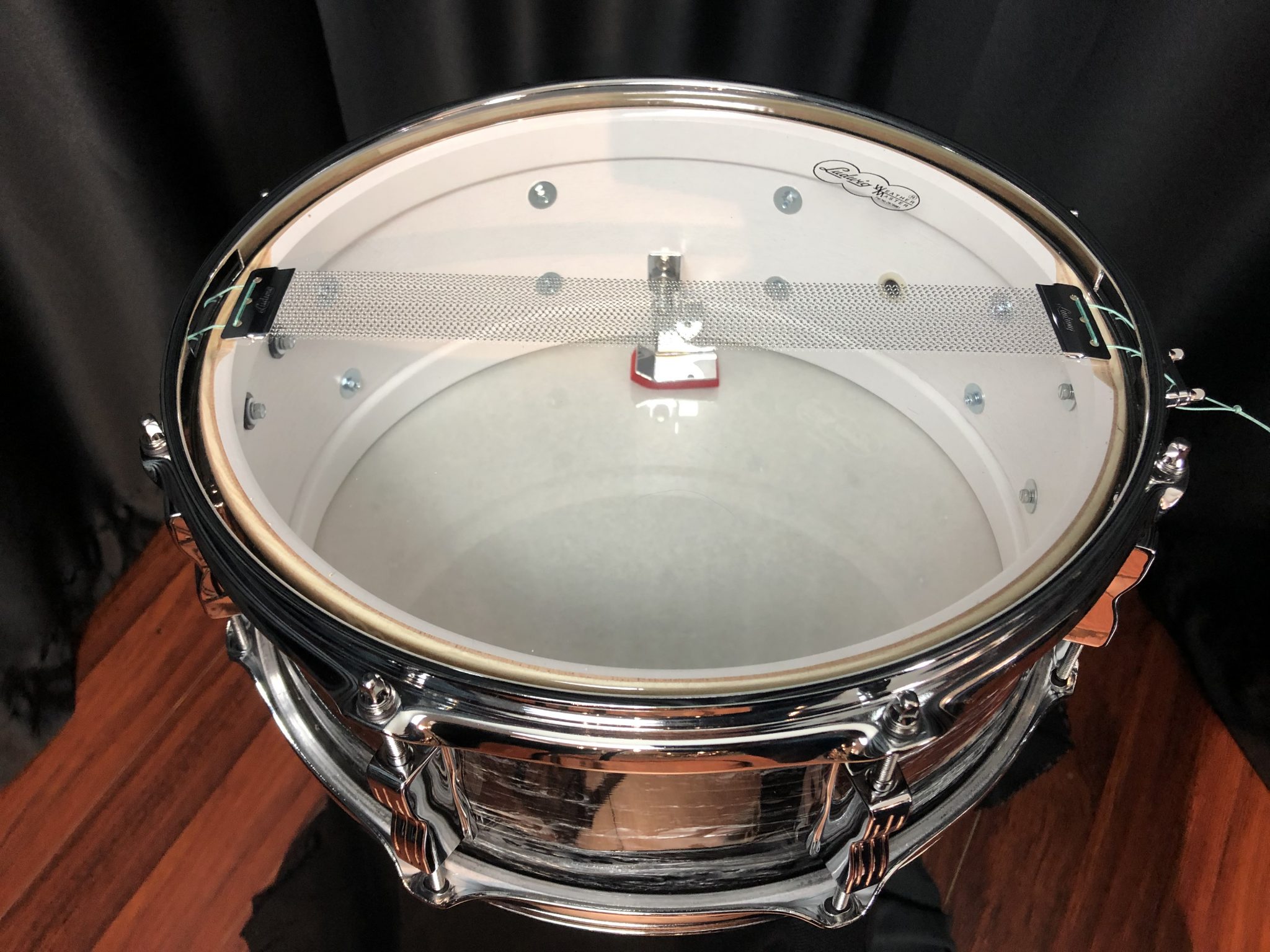 Ludwig Jazz Fest 5.5x14 in. Snare Drum Vintage Black Oyster LS9081Q