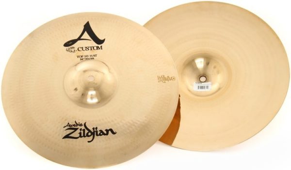 Zildjian 14 in. A. Custom Hi Hat Cymbals Pair A20510