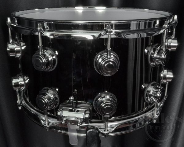 DW Drums 8x14 in. Collector's Series Snare Black Nickel Over Brass Chrome Hardware DRVB0814SVC