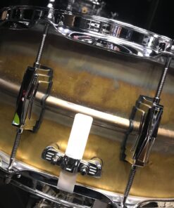 Ludwig 6.5x14 in. Raw Brass Supraphonic Snare Drum LB464R