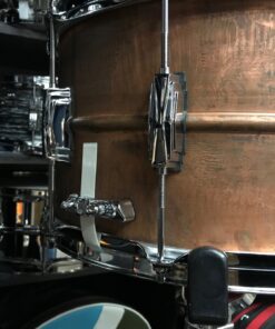 Ludwig Copper Phonic 8x14 Snare Drum natural patina LC608R