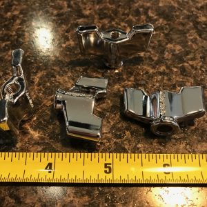 Gibraltar 4-Pack 6mm Heavy Duty Chrome Wing Nuts