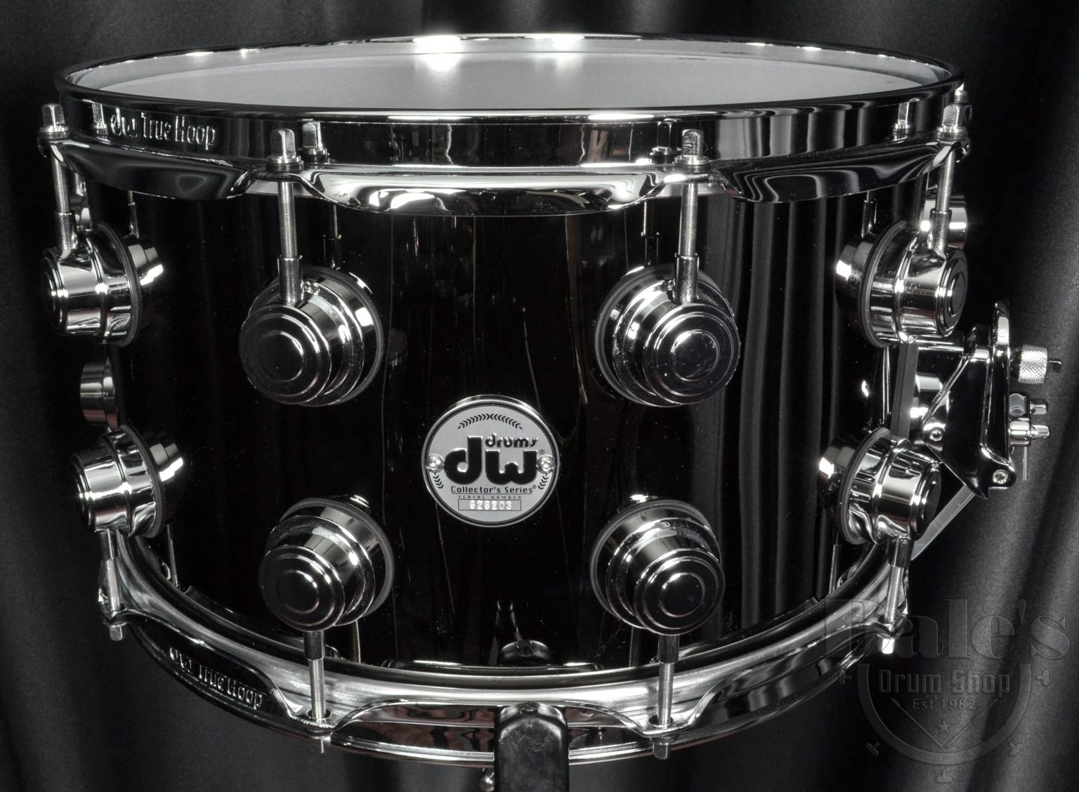 DW Drums 8x14 in. Collector's Series Snare Black Nickel Over Brass