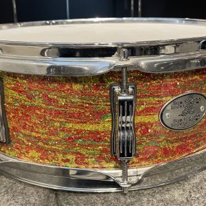 Ludwig Bun E. Carlos 5x14 Snare Drum Citrus Mod Sparkle