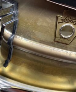 Ludwig 5×14 in. Raw Brass Supraphonic Snare Drum LB454R