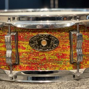 Ludwig Legacy Maple Bun E. Carlos 5×14 Ltd. Snare Drum Citrus Mod Glass