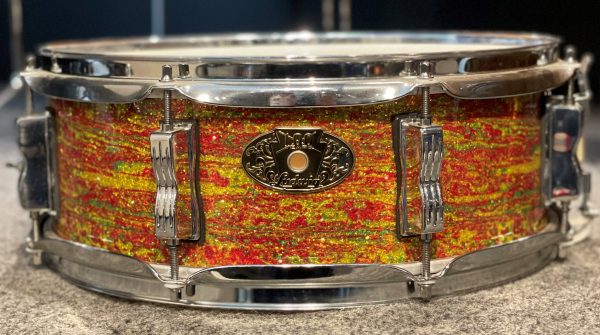 Ludwig Legacy Maple Bun E. Carlos 5×14 Ltd. Snare Drum Citrus Mod Glass
