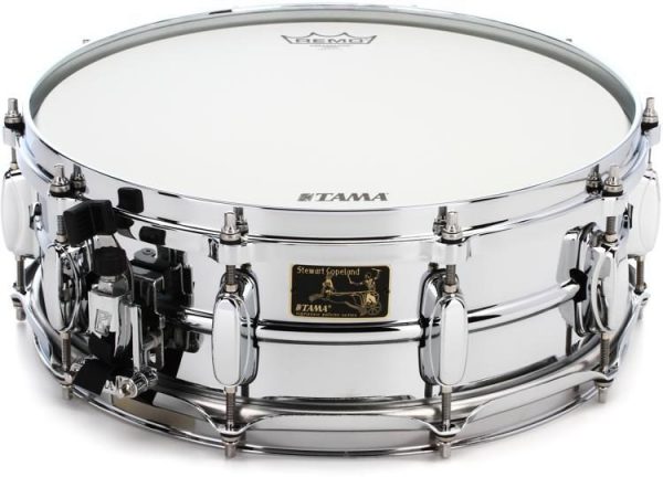 TAMA Stewart Copeland Brass 5×14 Snare Drum SC145