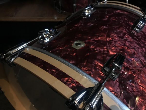 Ludwig drums sets Classic Maple Ltd. Burgundy Pearl Fab 13, 16, 22 kit
