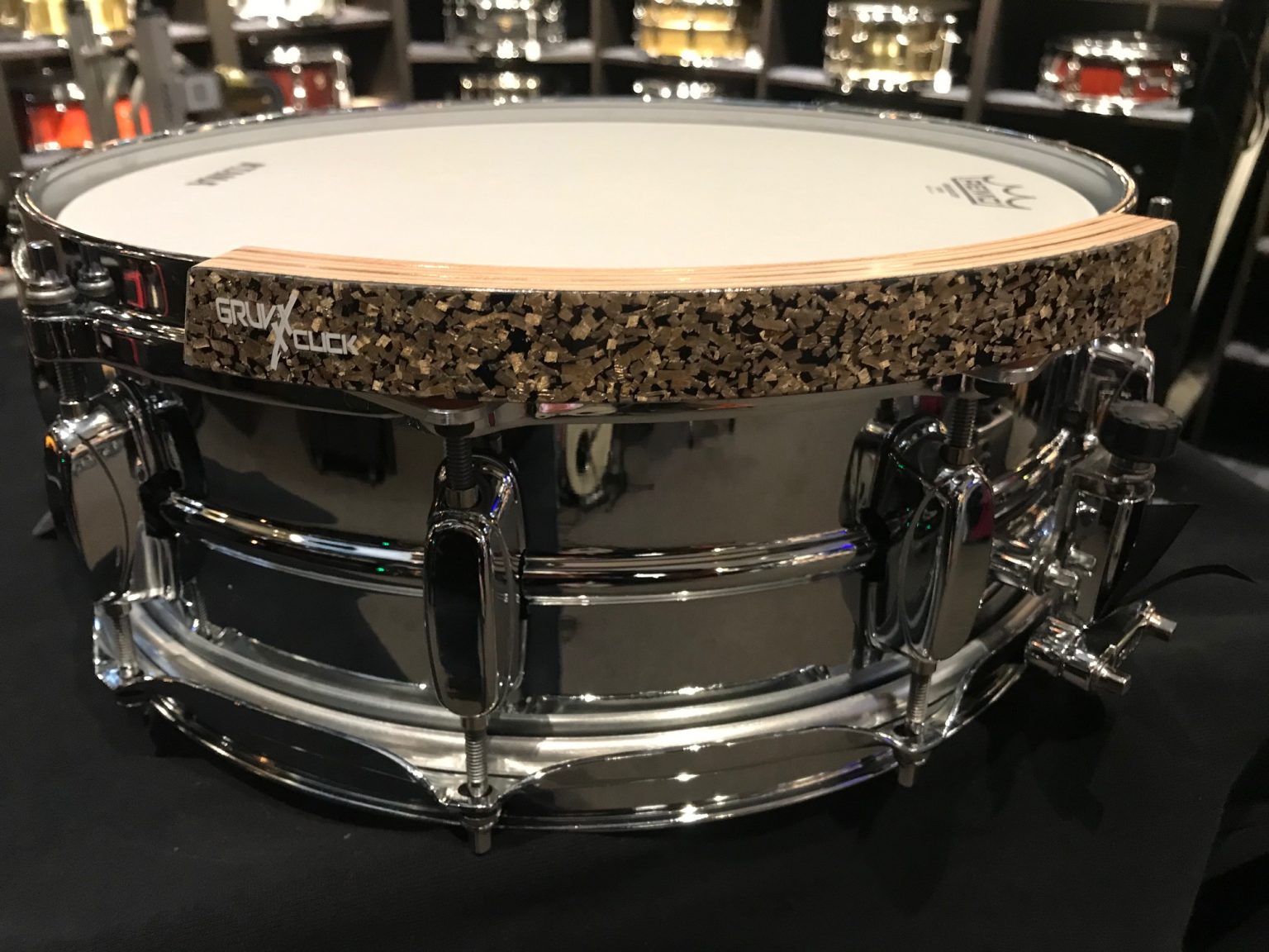 GruvX XClick B20 Sparkle Maple / Copper Wedge for Enhanced Snare