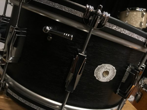 Ludwig Drums Black Cat Ltd. 6.5×14 Legacy Mahogany Wood Hoop Snare Drum
