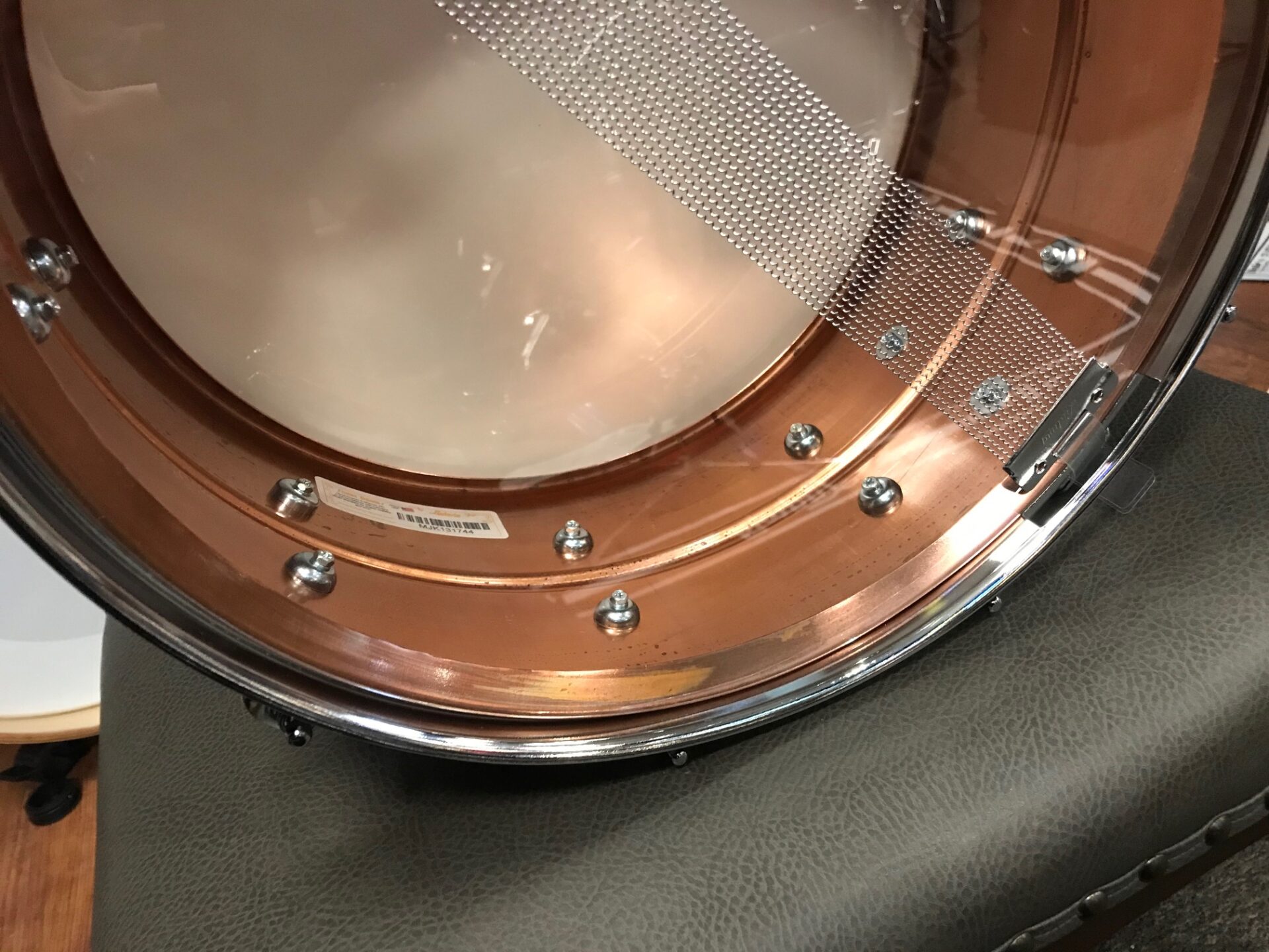 Ludwig drums Brushed Copper Acro 6.5 x 14
