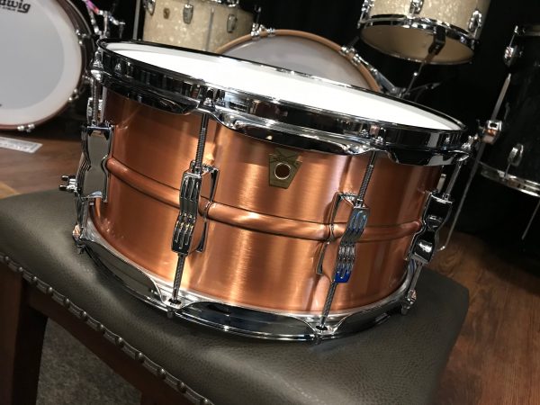 ludwig acro brushed copper
