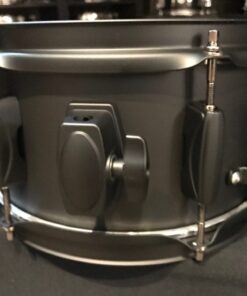 Tama Drums BST1055MBK Metalworks 5.5×10 in. 1mm Steel Snare Drum With Bracket