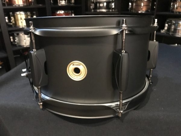 Tama Drums BST1055MBK Metalworks 5.5×10 in. 1mm Steel Snare Drum With Bracket