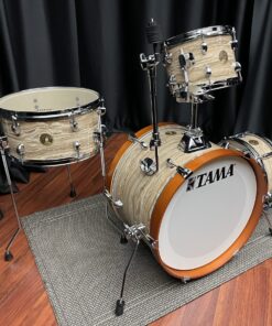 Tama four piece club jam kit in cream marble wrap