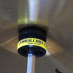 The Cymbal Chief Cymbal Mount companion for the Grombal BLACK