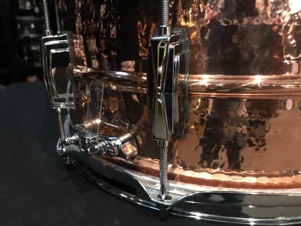 Ludwig USA Drums LC662K Copper Phonic Hammered Polished 6.5×14 Snare Drum