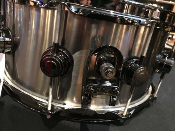 --- NDW Drums Collector’s Titanium 6.5×14 Black Ti Drum Workshop Snare Drumo Change ---