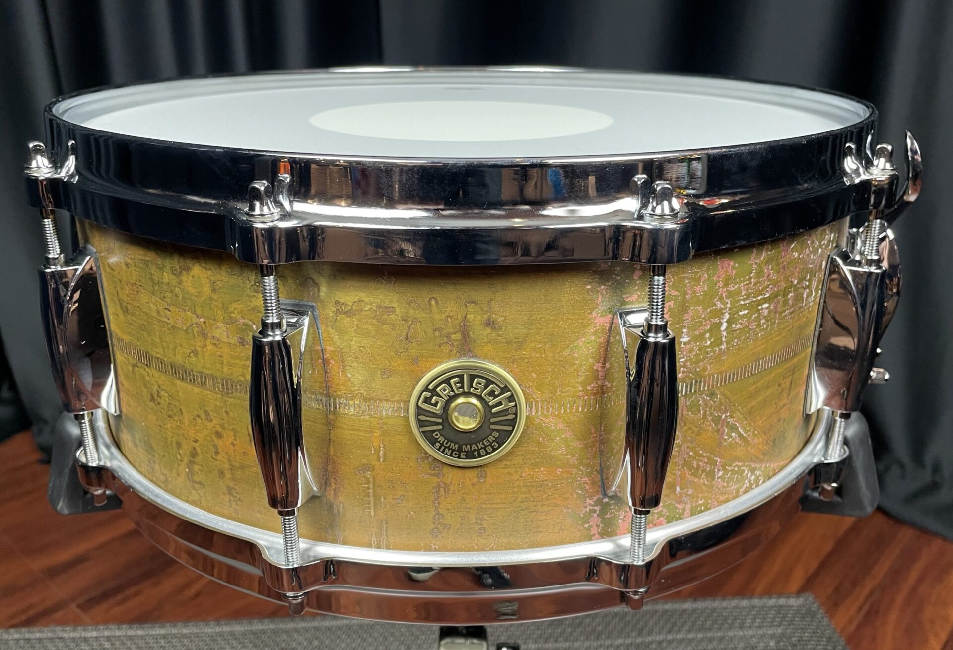 Gretsch Snare Drums Keith Carlock Signature 5.5x14 GAS5514-KC 2mm Brass  Vintage Patina Finish - Dales Drum Shop 2023