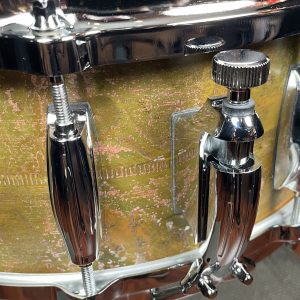 Gretsch Snare Drums Keith Carlock Signature 5.5×14 GAS5514-KC 2mm Brass Vintage Patina Finish