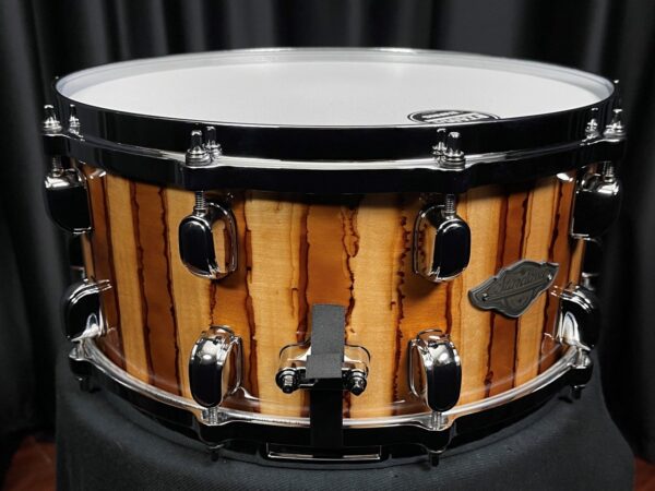 Tama Starclassic Performer 6.5x14 Snare Drum Caramel Aurora Snare Butt