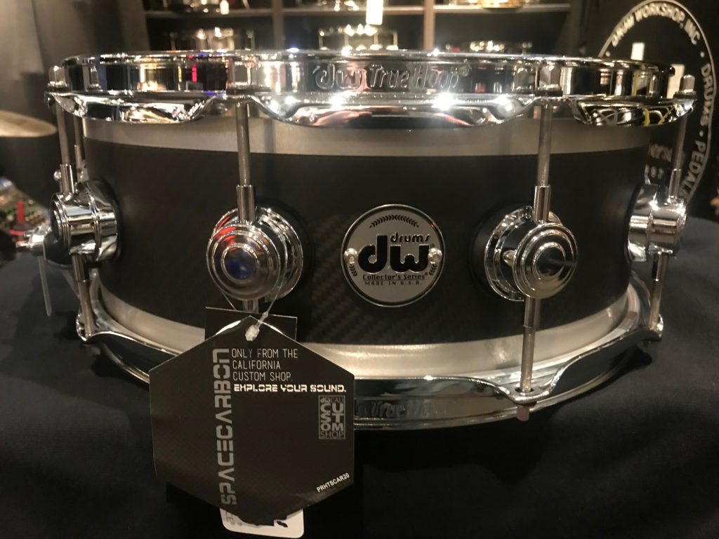 Drum Collector's Carbon Fiber DW Ultralight Edge 5.5x14 Snare