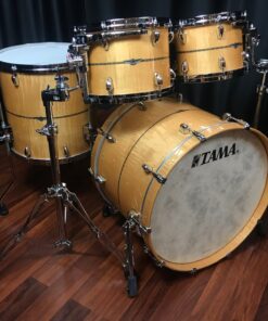 Tama Drums Star Maple Gloss Natural Curly Maple 10, 12, 16, 22 Kit