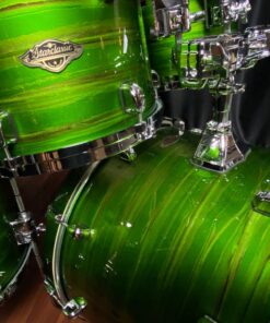 Tama Starclassic Walnut Birch Lacquer Shamrock Oyster 4pc W/B Kit
