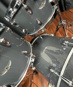 TAMA Drums Star Walnut Smoky Black 10, 12, 14, 18 4pc Drum Set