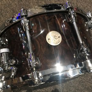 Tama Drums Starphonic Walnut 7×14 Snare Drum PWB147GWB Black Walnut Burl