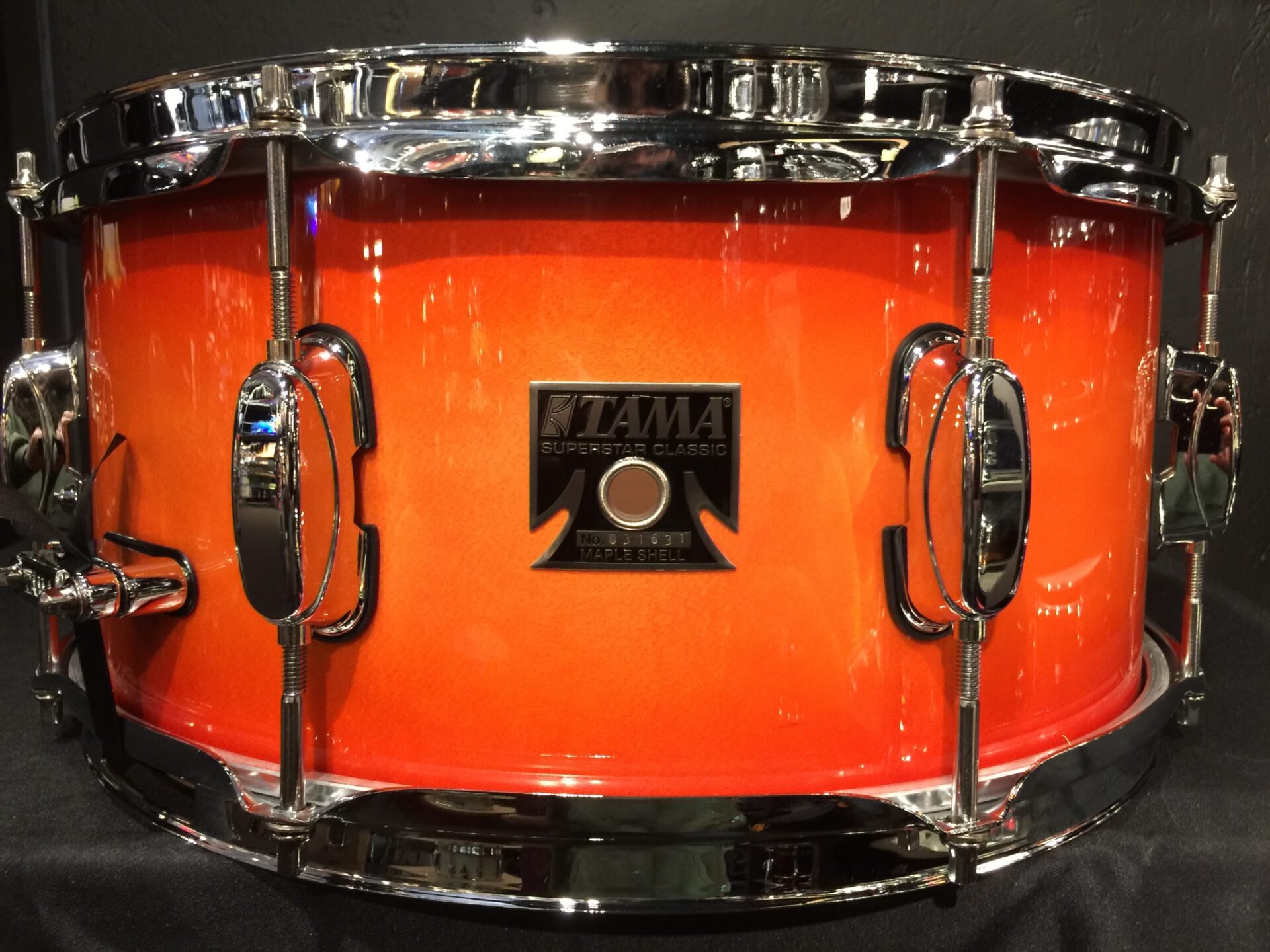 TAMA Superstar Classic Maple Tangerine Lacquer Burst Lacquer 7pc Kit CL72S  TLB - Dales Drum Shop 2024