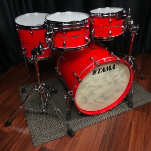 Tama Drums Star Bubinga Solid Candy Red 10, 12, 14, 20 Kit