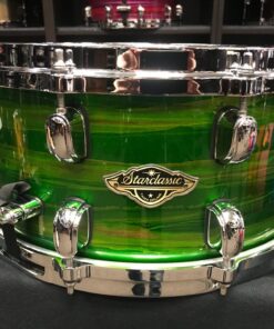 Tama Starclassic Walnut and Birch 6.5×14 Snare Drum Lacquer Shamrock Oyster