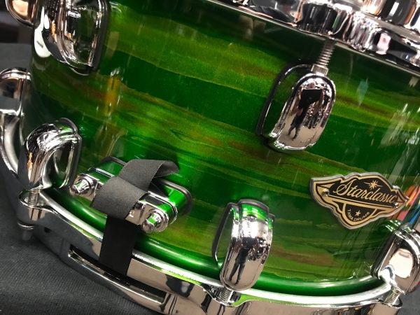 Tama Starclassic Walnut and Birch 6.5×14 Snare Drum Lacquer Shamrock Oyster