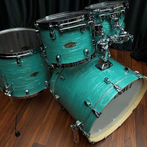 Tama Drums Starclassic Walnut and Birch Surf Green Silk 4pc Kit WBR42S SGS