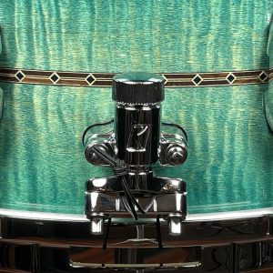 Tama Drums Star Maple 6.5×14 Emerald Sea Curly Maple Burst Snare Drum