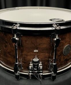 Tama Drums Starphonic Walnut 7x14 Snare Drum PWB147GWB Black Walnut Burl 8 Tama Starphonic Walnut Burl 7x14 Snare Drum Snare Butt