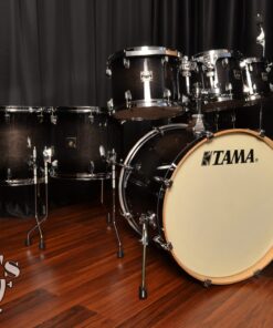 TAMA Superstar Classic Maple Transparent Black Burst Lacquer 7pc Kit CL72S TPB