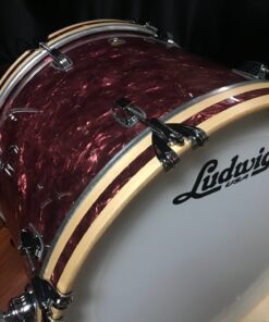 Ludwig Classic Maple Ltd. Burgundy Pearl Downbeat 12, 14, 20 kit