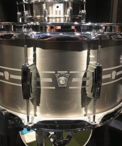 Ludwig Drums USA Heirloom Stainless Steel Laser Etched 7x14 Snare Drum LSTLS0714