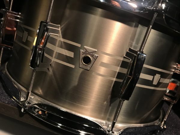 Ludwig Drums USA Heirloom Stainless Steel Laser Etched 7×14 Snare Drum LSTLS0714