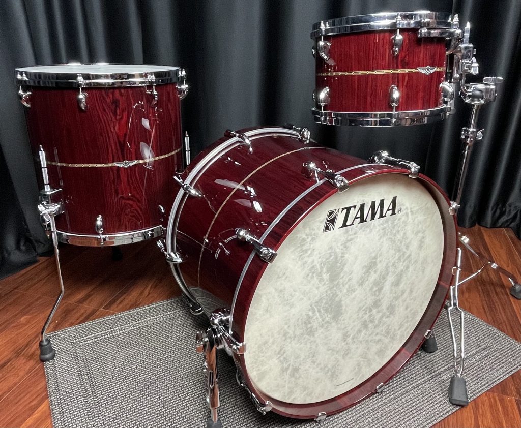 Tama Drums Star Bubinga Dark Red Cordia 12, 16, 22 Kit Dales Drum