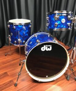 DW Drums Collector’s Series Drum Workshop Pure Maple 333 Blue Moonstone 3pc Kit
