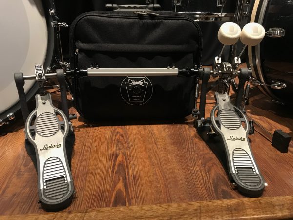Ludwig Drums Speed Flyer L205SF Double Bass Drum Pedal With Case
